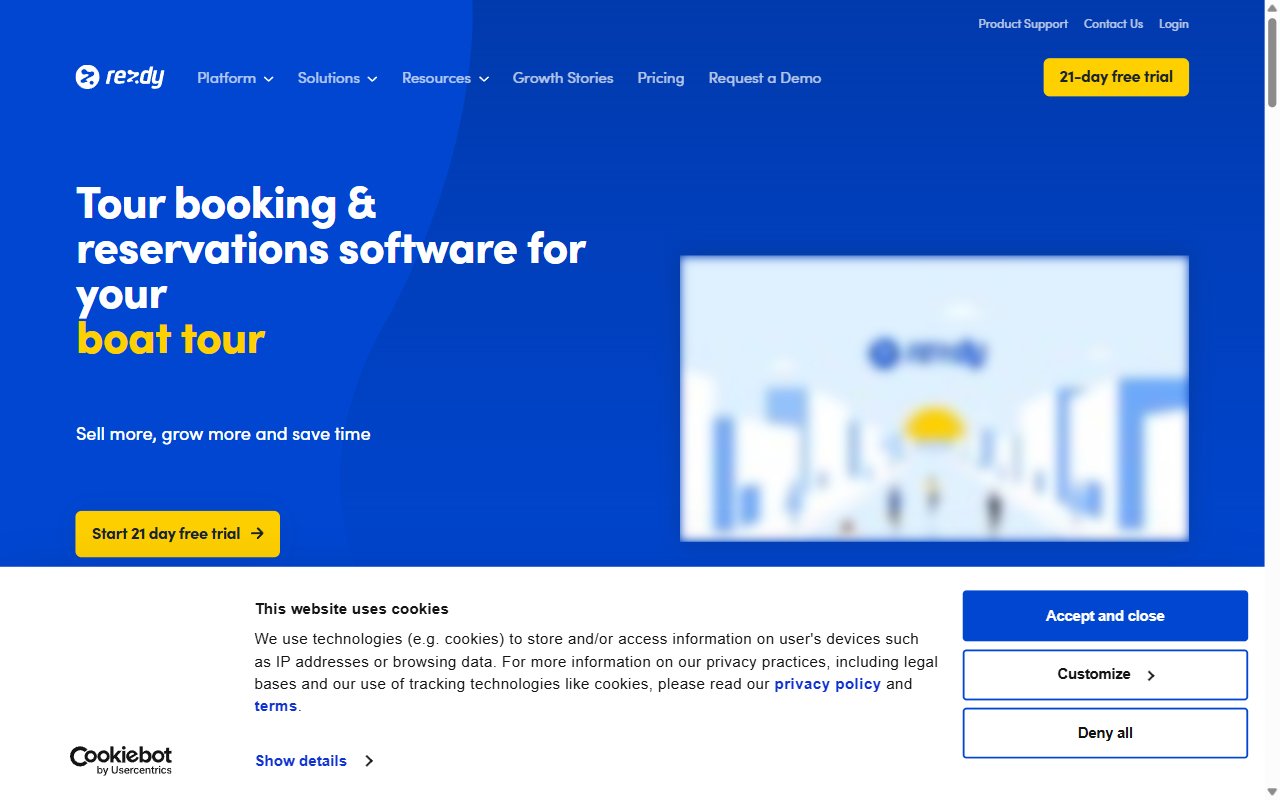 Rezdy Tour Operator Platform