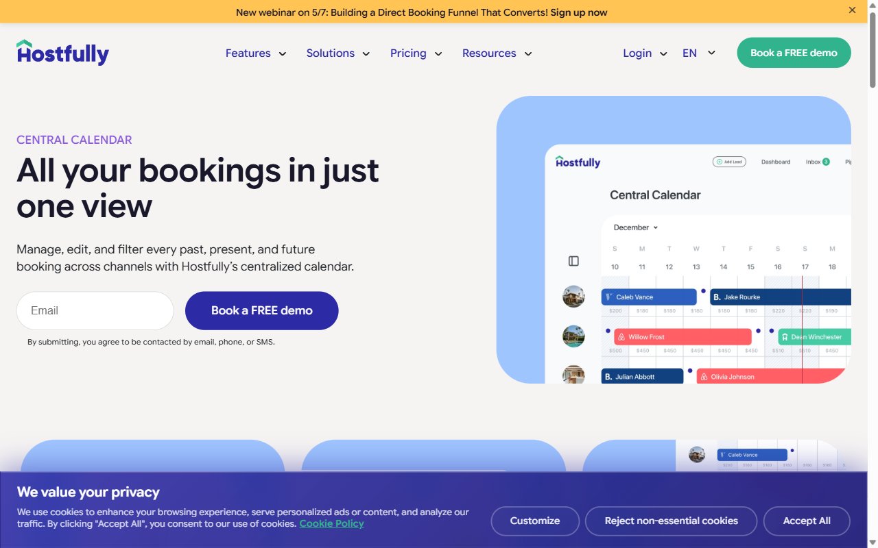 Rentlio Property Booking System