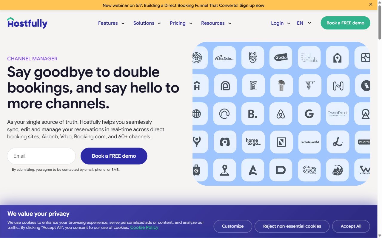 Rentlio Property Booking System