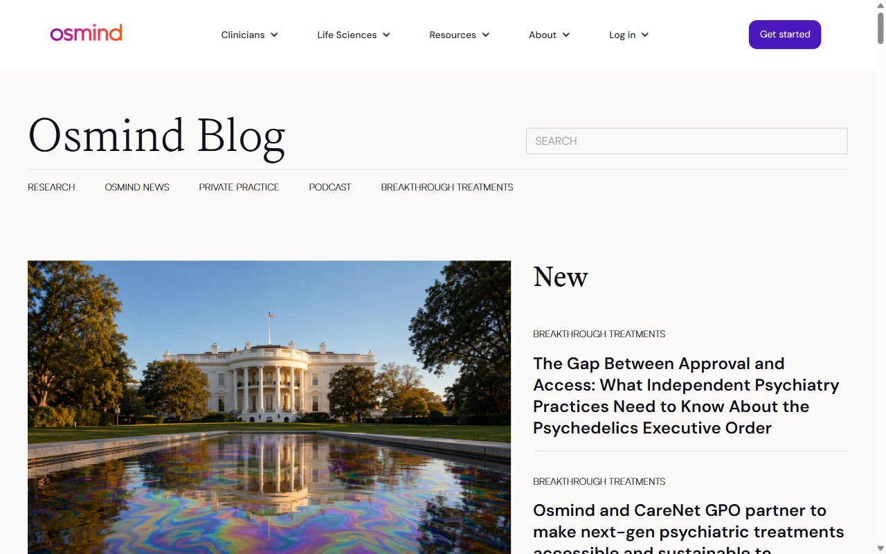 Osmind Care Portal