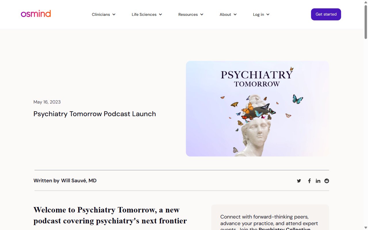 Osmind Care Portal