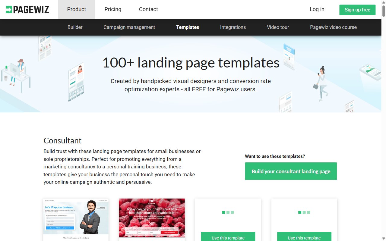 ConvertFlow Landing Pages
