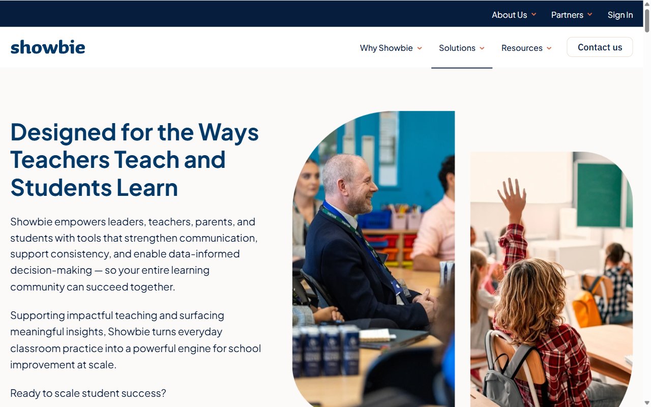 Showbie Classroom Hub