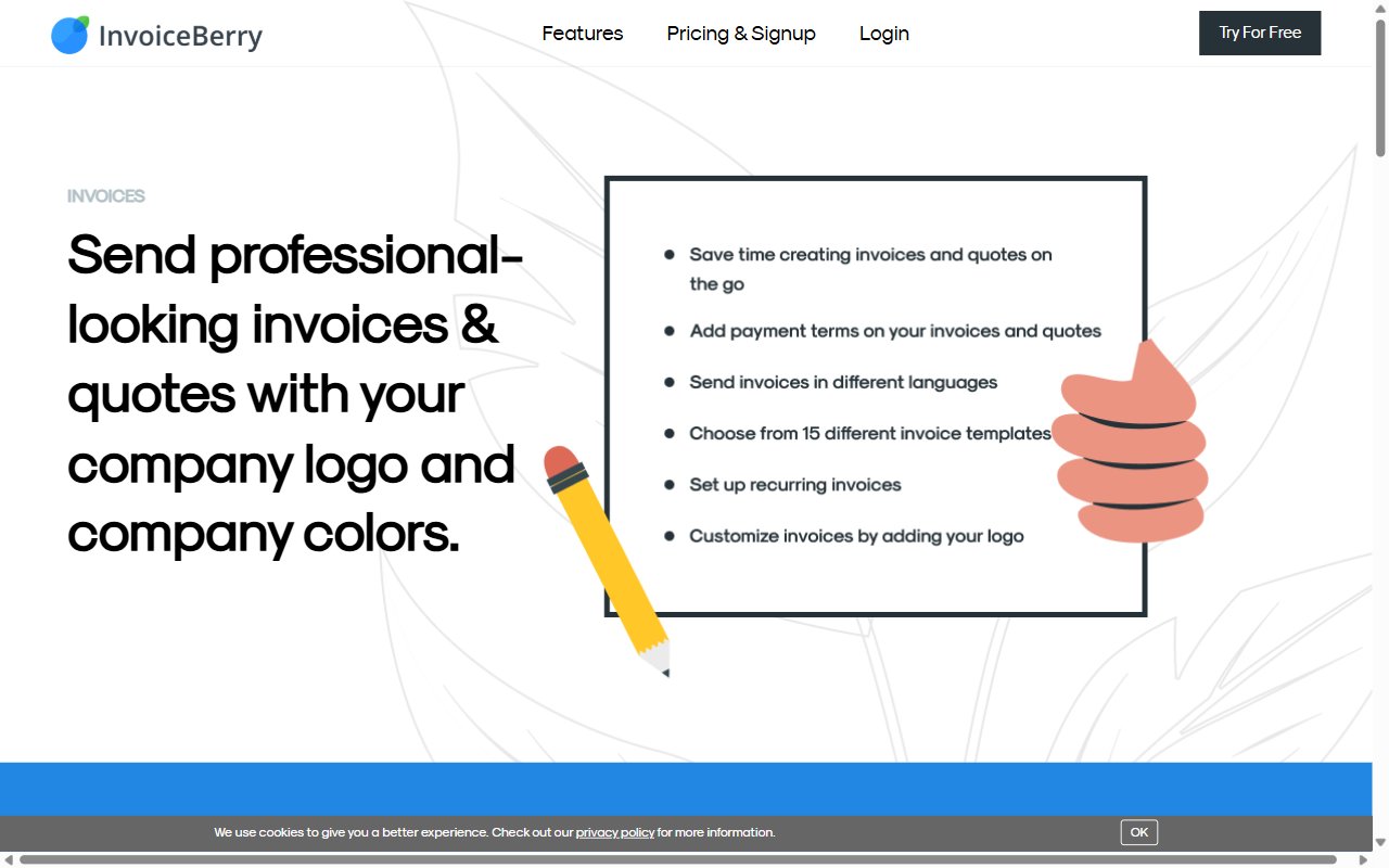 InvoiceBerry Billing System