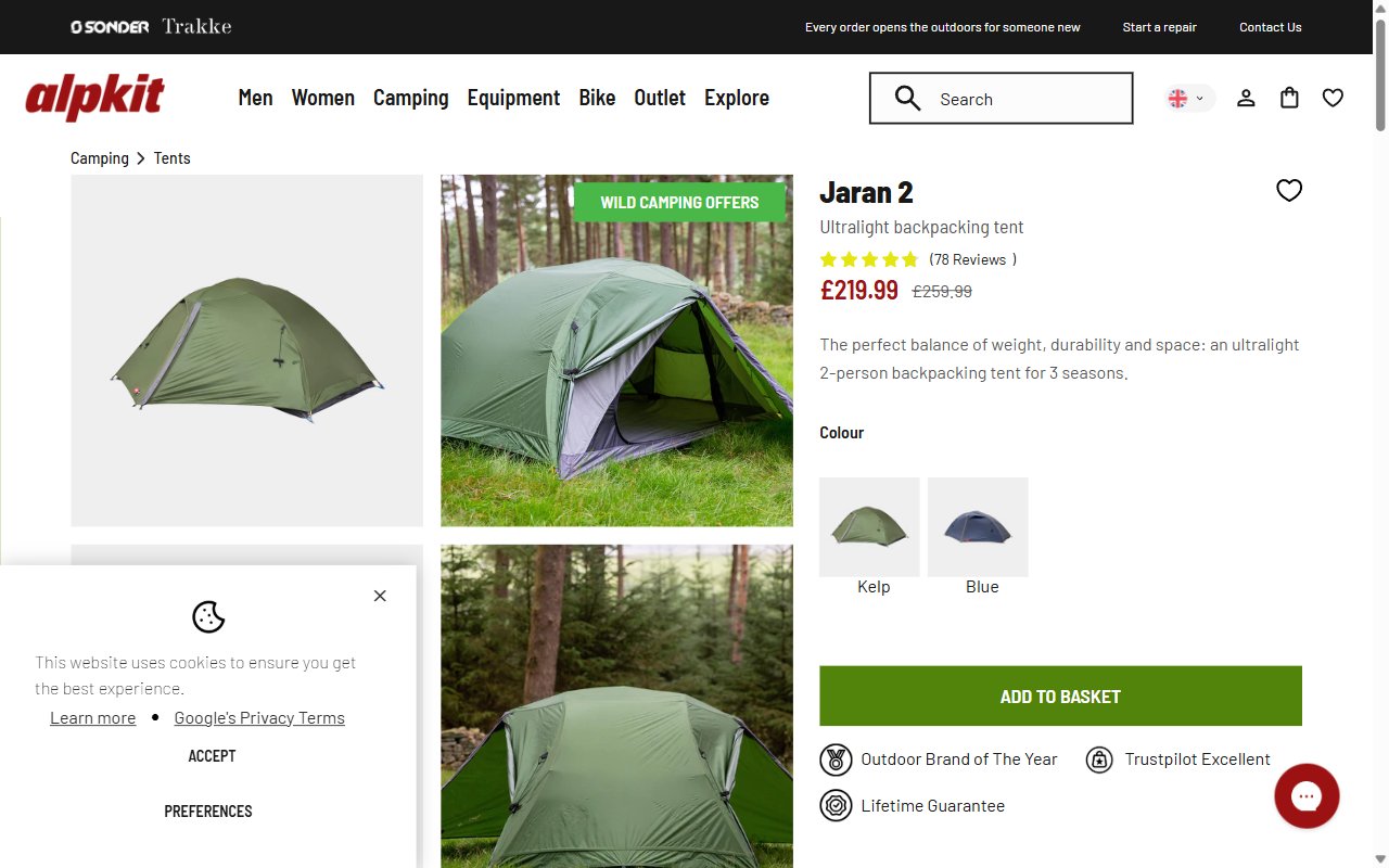 Alpkit Outdoor Gear Store