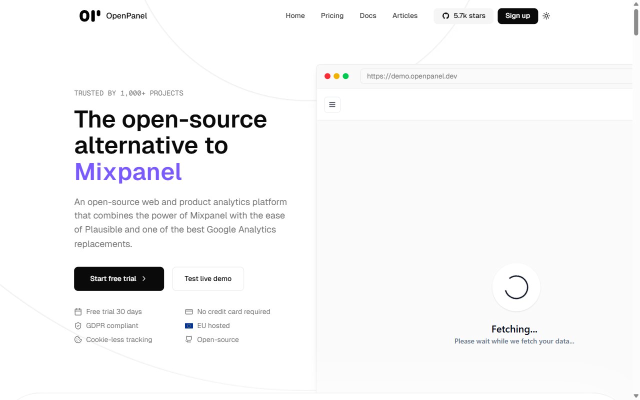 Openpanel Analytics Suite