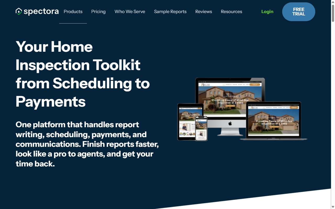 Spectora Home Inspection App