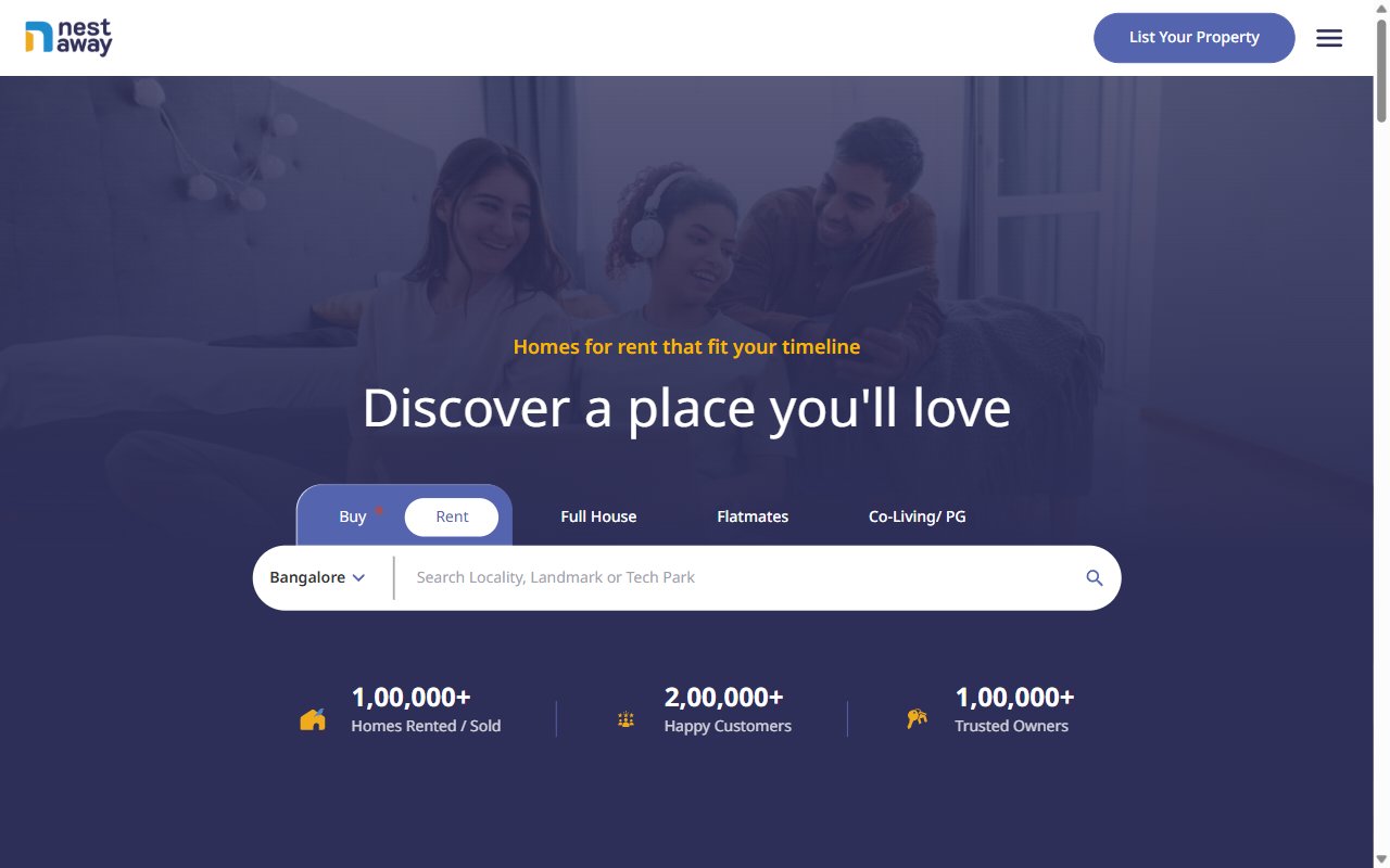 NestAway Rental Platform