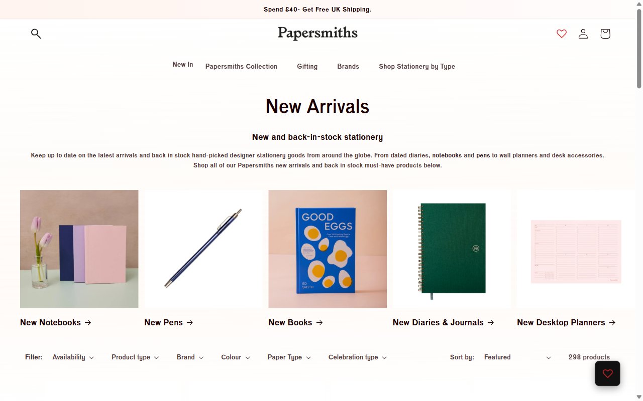 Papersmiths Stationery Store