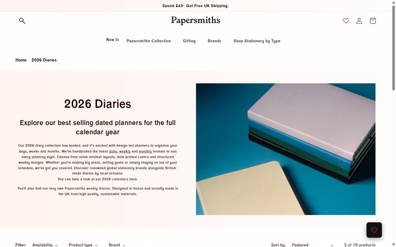 Papersmiths Stationery Store