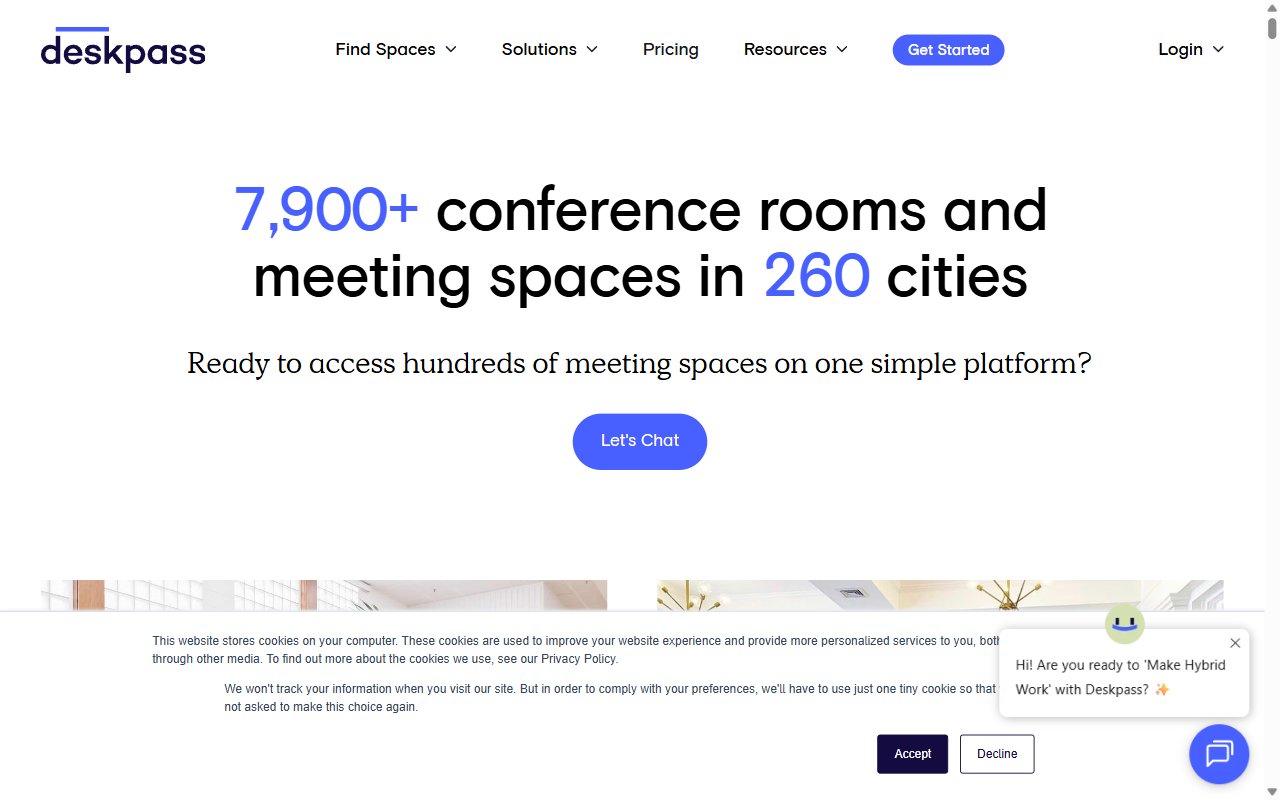 Deskpass Coworking Marketplace