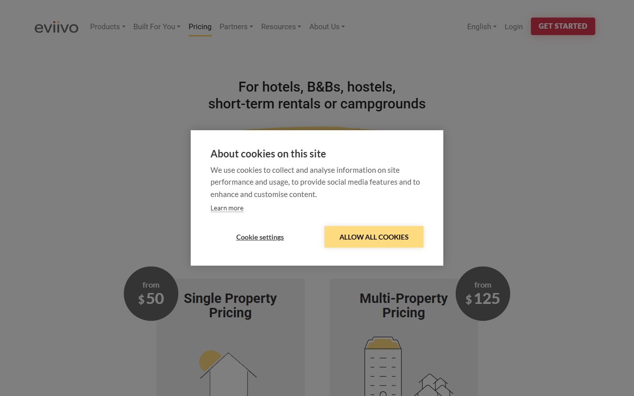 Eviivo Hotel Booking Suite