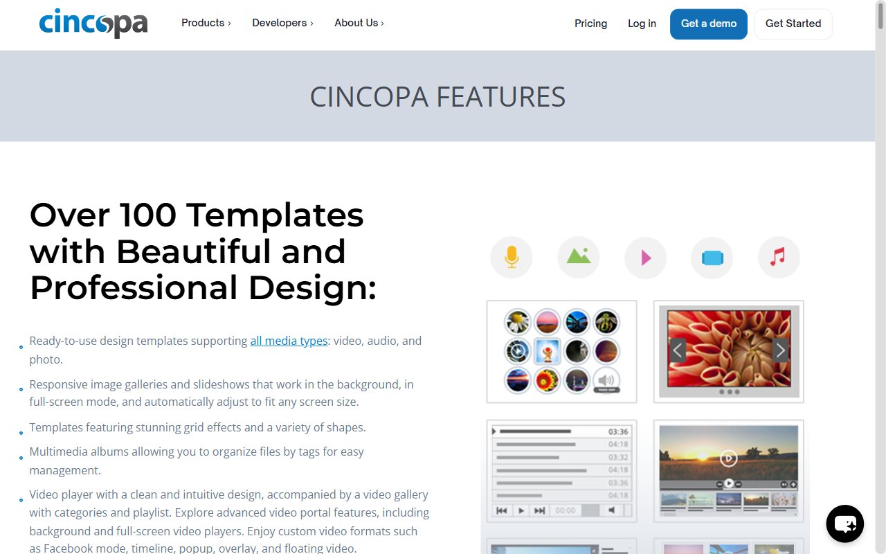 Cincopa Video Hosting Platform