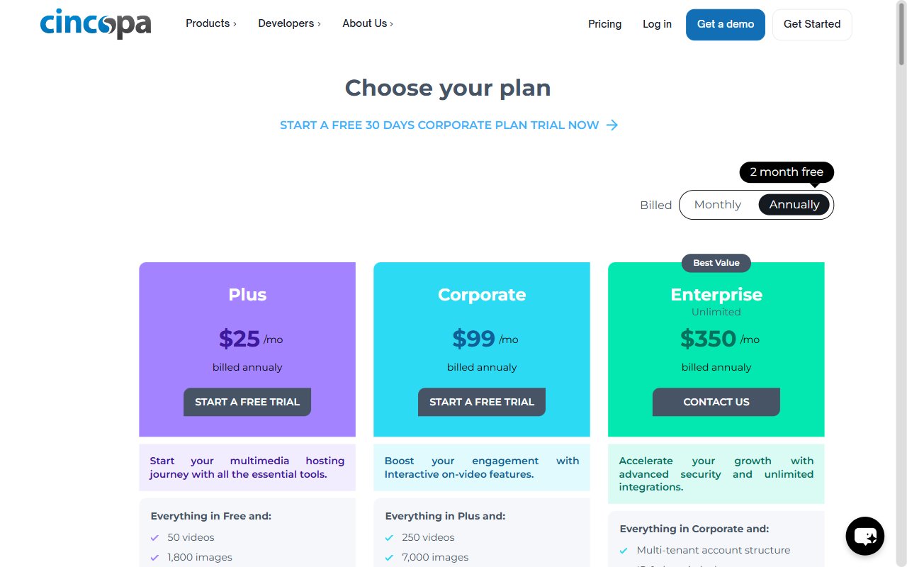 Cincopa Video Hosting Platform