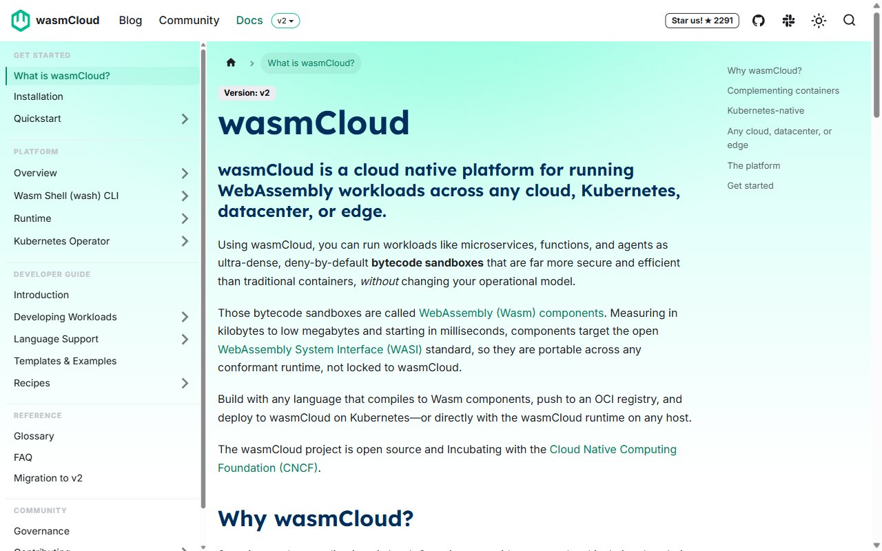 Fermyon Wasm Cloud Platform