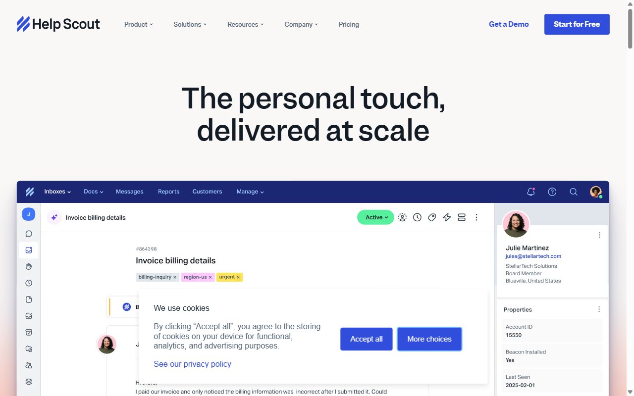 Groove Customer Helpdesk
