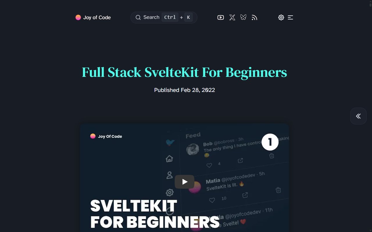 Svelte Creative Portfolio
