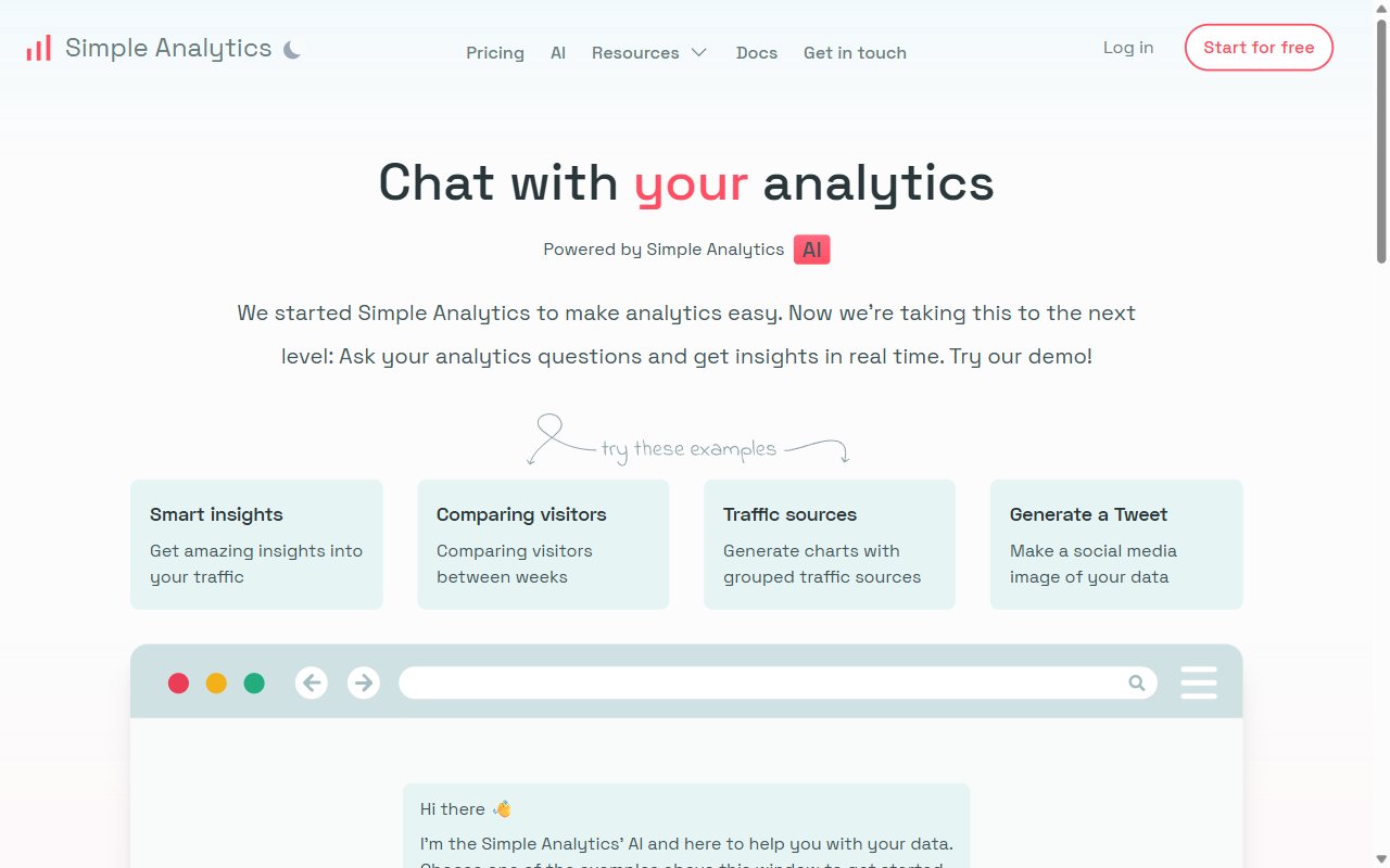 Simple Analytics Dashboard